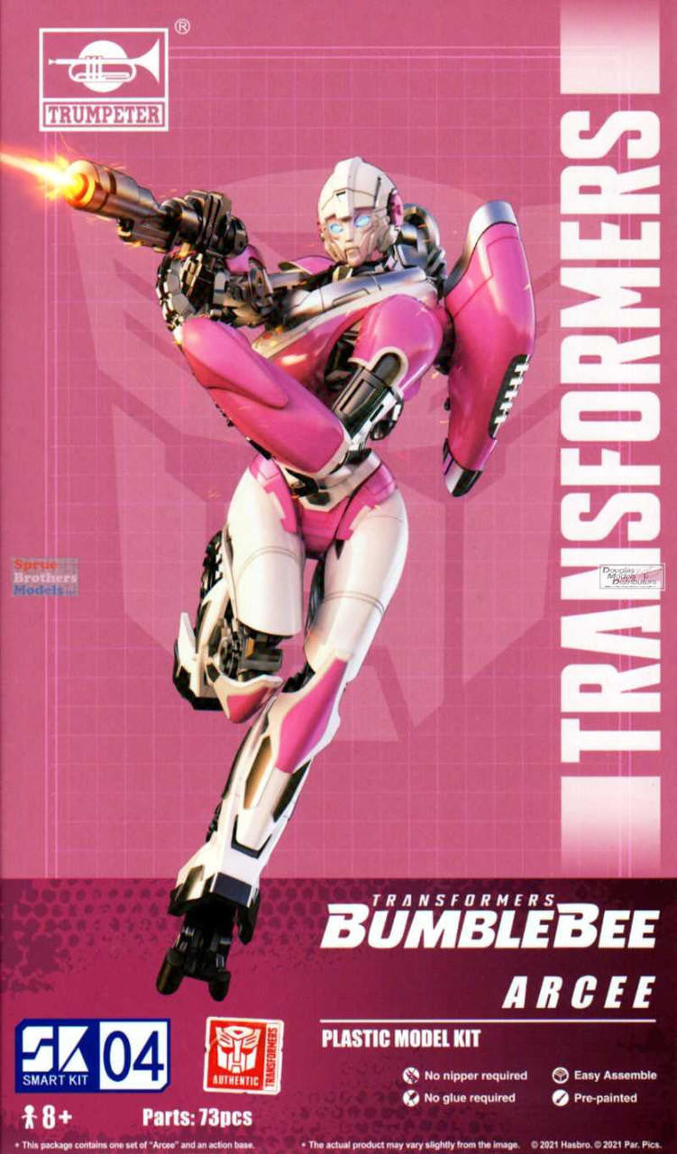 Trumpeter Transformers Bumblebee Arcee Easy Build 8128